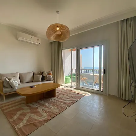 הורגהדה Luxury One Bedroom Apartment With Sea View In Somabay מראה חיצוני תמונה